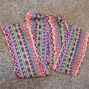 Size 28 waist bright colored lounge pants